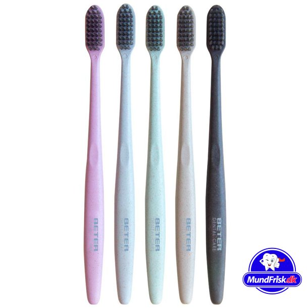 Brekraftige tannbrster Beter Charcoal SOFT