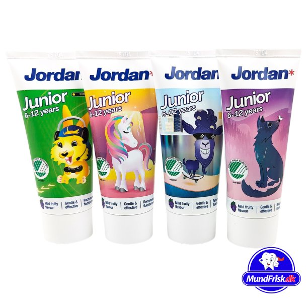 Jordan Junior Tandpasta 6-12 r