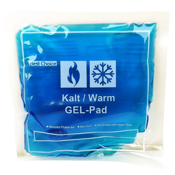 Poche de glace WUNDmed compresse r�utilisable chaud/froid 13x14 cm � Soulagement naturel quand vous en avez besoin