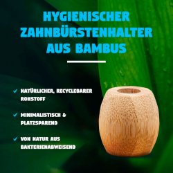 Bambu tandborsthllare Dental Delight