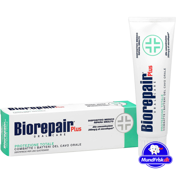 Biorepair Hydroxyapatit Tandpasta Plus Total Protection 75 ml