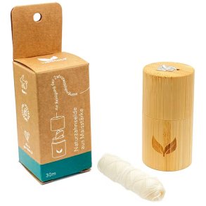 Tandtrd uden PFAS Vigorous Bambus-dispenser