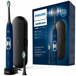 Philips Sonicare El-tandbrste 6100 ProtectiveClean Navy Blue + Rejse-etui