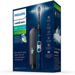 Philips Sonicare El-tandbrste 6100 ProtectiveClean Navy Blue + Rejse-etui