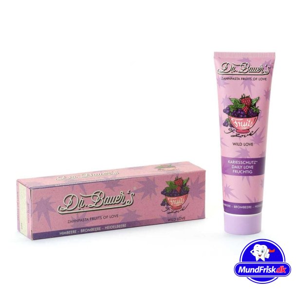 Dr. Bauer's Zahnpasta Fruits of Love WILD Love