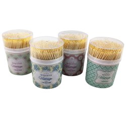 Tr-tandstikker 375 stk. Vintage