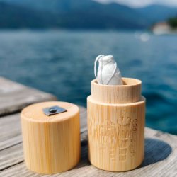 Tandtrd uden PFAS Bambusdispenser CP-Bamboo