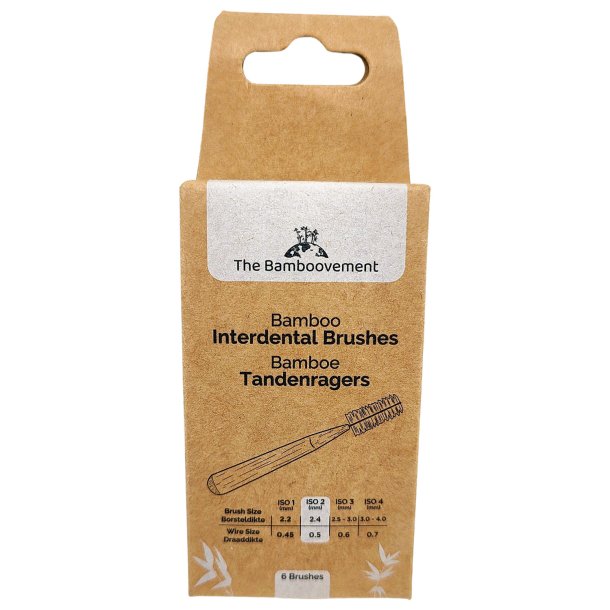 Bredygtige Mellemrumsbrster Bamboovement 0.50 mm ISO 2