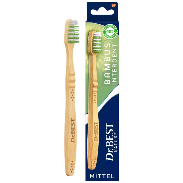 Bambus tannbrste Dr. Best Bambus Interdental Medium