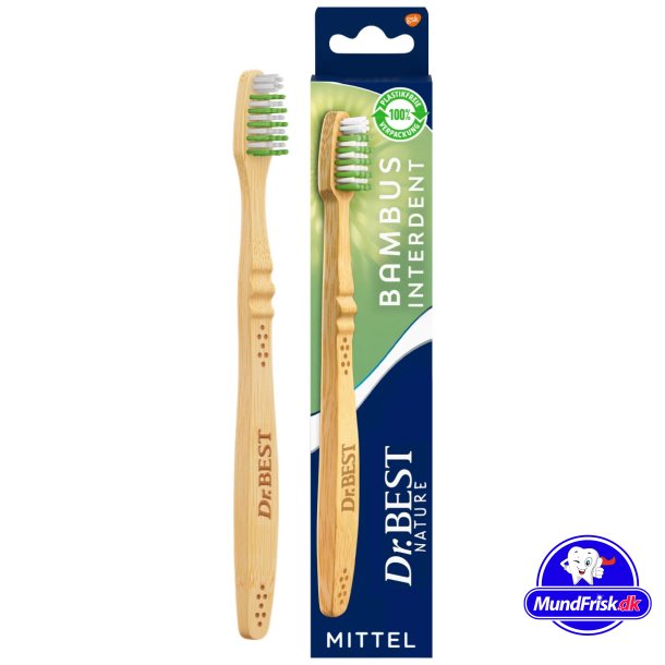 Bambuszahnb&uuml;rste Dr. Best Interdental Medium Bamboo