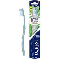 B�rekraftig tannb�rste Dr. Best GreenClean Medium