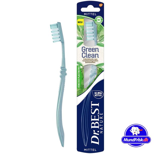 Nachhaltige Zahnb&uuml;rste Dr. Best GreenClean Medium