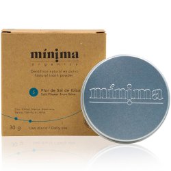 kologisk Tandpasta Pulver Minima Organics Ibiza Fluorfri