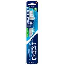 Dr. Best tandborsten Schwingkopf Medium