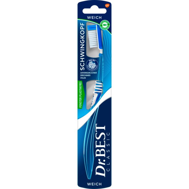 Dr. Best tandborsten Schwingkopf SOFT
