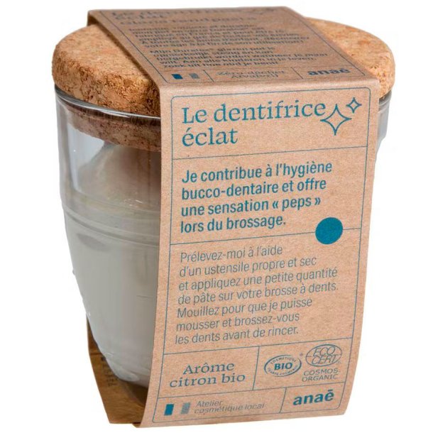 kologisk Tandpasta Glaskrukke Ana Citron