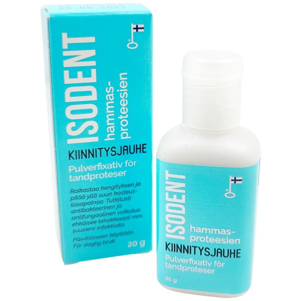 Proteselim Pulver IsoDent Denture Adhesive Powder 20g