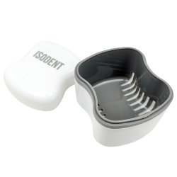 IsoDent rengjrings- og oppbevaringsboks for munnbeskyttelse og proteser