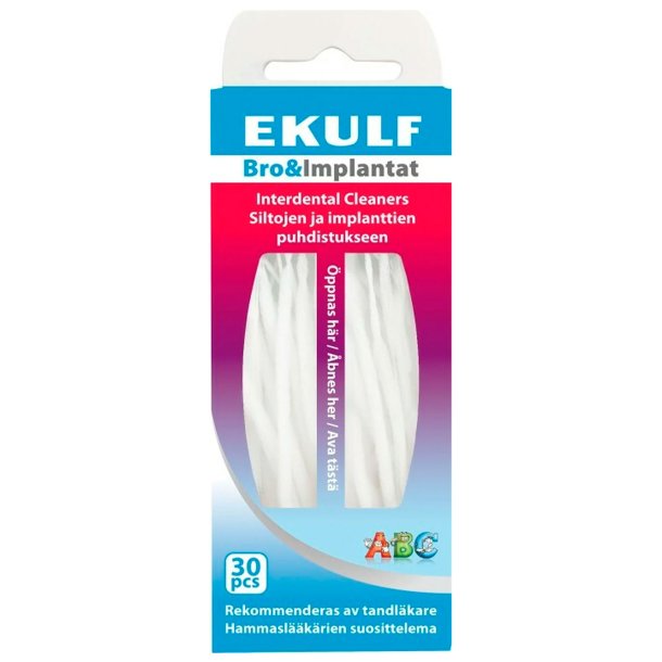 Ekulf Dental Floss Bridge&Implantat utan PFAS
