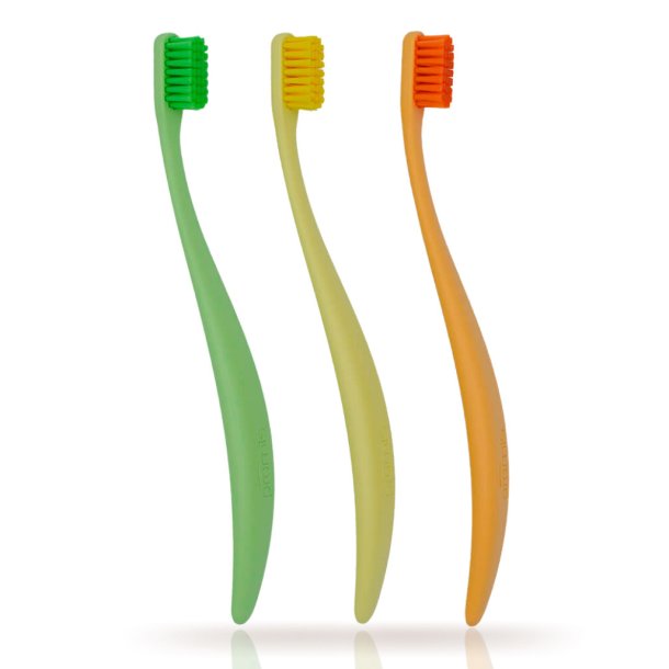 Brekraftige tannbrster 3 stk. Promis myk 