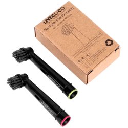 Bredygtige Brstehoveder Til Oral-B LiveCoco Charcoal