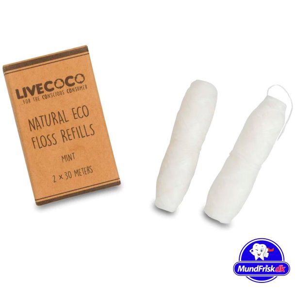 Bredygtig Tandtrd LiveCoco Refill 2 x 30 mtr.