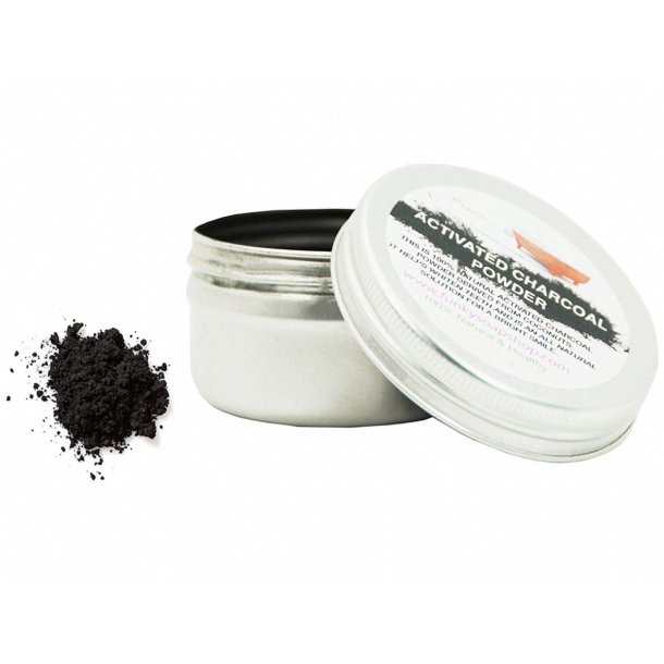 Naturlig tannkrempulver Funky Soap Activated Charcoal Pulver 25g
