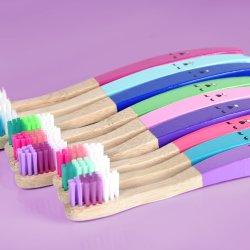 Bambus Brnetandbrste EasyFairy Kids 6-9 r