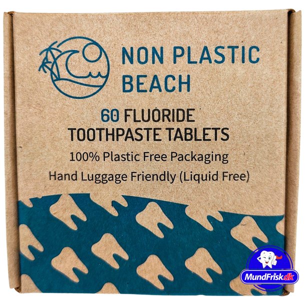 Zahnpasta-Tabletten Non Plastic Beach 60 Stk.