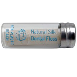 Floss utan PFAS Non Plastic Beach Glass Dispenser