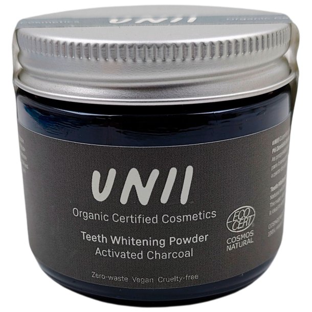 Naturlig tandkrm Pulver Unii aktivt kol