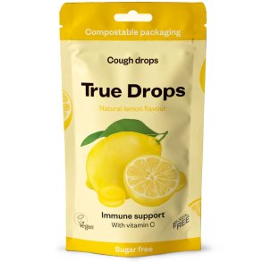 True Drops Halspastiller Lemon 70g