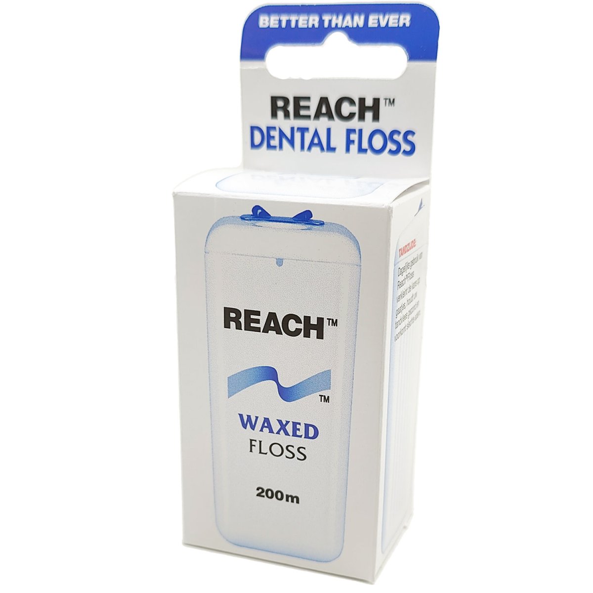 Tandtråd Johnson & Johnson Reach Waxed Floss 200 mtr. Johnson & Johnson Tandtråd MundFrisk.dk