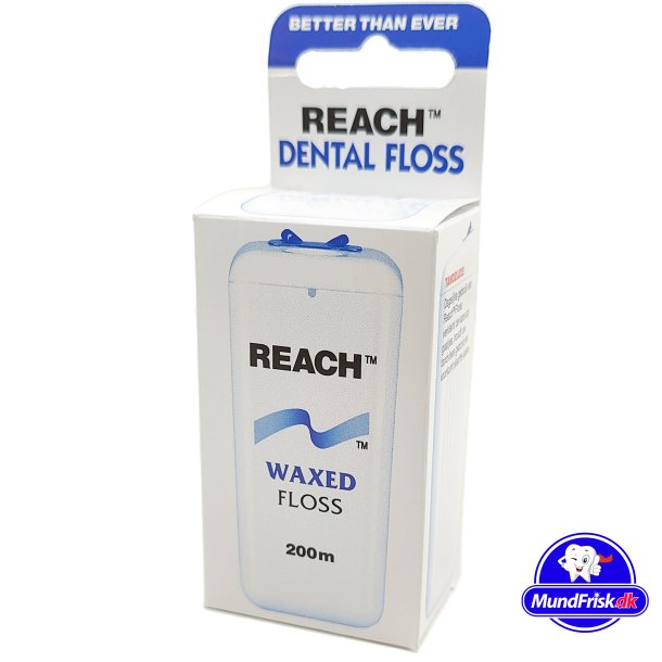Tandtrd Johnson &amp; Johnson Reach Waxed Floss 200 mtr.