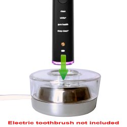 Oplader + Opladningsbase til Philips DiamondClean