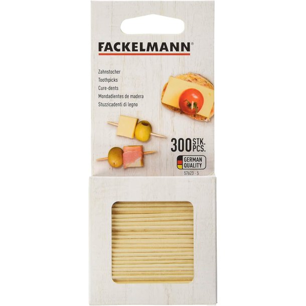Tannpirkere Wood 300 stk. Torchman