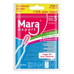 Mellemrumsbrster 14 stk. Mara Expert Premium 0.60 mm ISO 3 BL