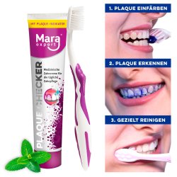 Plaktjek Mara Expert Tandpasta Plaque Checker 75 ml
