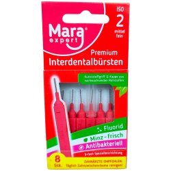 Mellemrumsbrster Premium Mara Expert 0.50 mm ISO 2 RD