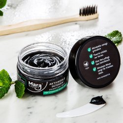Charcoal Gel Tandkrm Mara Expert Aktivkohle Intensive Zahnpflege Jelly 50 ml