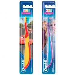 Oral-B Cars oder Frozen Kinderzahnb�rste Disney 3-5 Jahre
