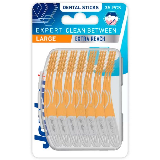 Jordan Expert Stokjes Tandenstoker Afstandhouders LARGE 35 stuks.