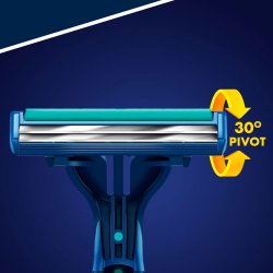 Gillette Engangsskrabere Blue II Plus Slalom 10-pk.