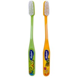 Barntandborstar 2 st. Wisdom Start Kids 3+