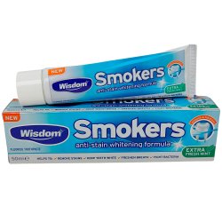 erosion Demonstrere ozon Whitening Tandpasta Wisdom Smokers - Tandblegnings tandpasta - MundFrisk.dk