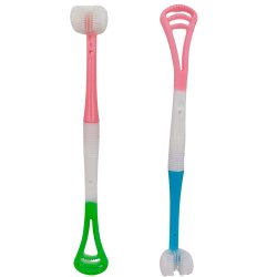 Tungrengring + 3-sidig tandborste