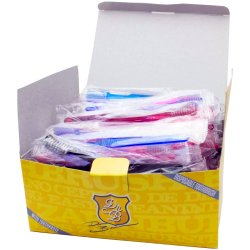 Engangstannbrster med tannkrem Ks. 100 stykker. Dr. Bauers