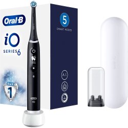 Oral-B iO Series 6 Black El-tandbrste + Etui