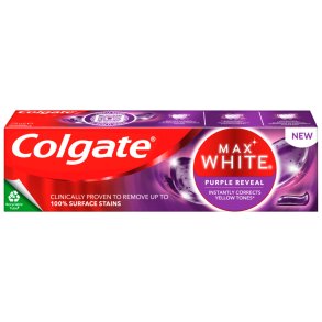 Colgate Tandkrm Max White Purple Reveal 75 ml