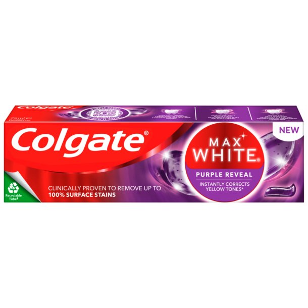 Colgate Zahnpasta Max White Purple Reveal 75 ml